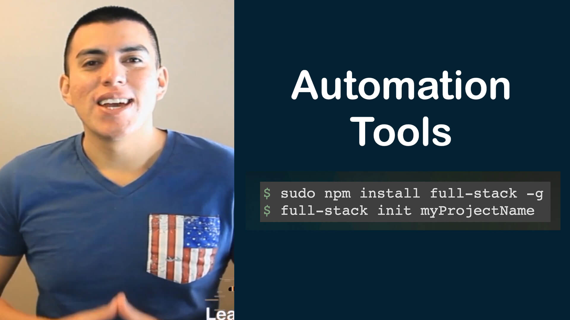 Automation Tool - How To Transform Into a Full Stack Developer